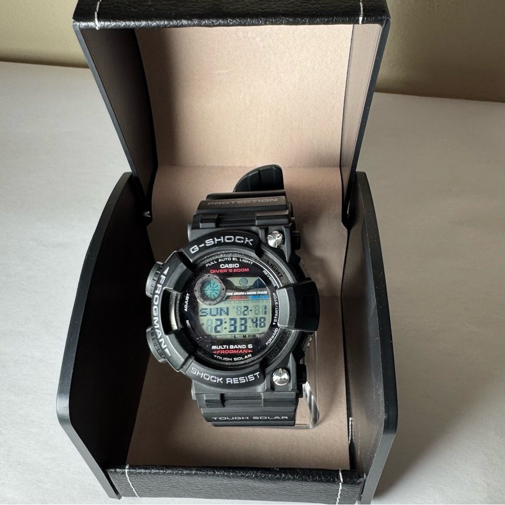 Casio G-Shock Frogman Black Digital Men’s Watch GWF-1000-1JF - Picture 6 of 6